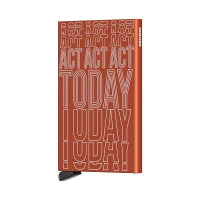 Afbeelding van Secrid Cardprotector Laser act today orange