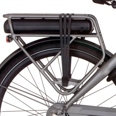 Afbeelding van Cortina Achterdrager E Octa lead metal matt