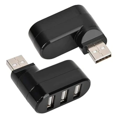 Afbeelding van Multipoort Hub, USB Splitter Adapter voor PC Laptop Notebook(black)