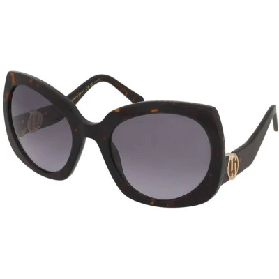 Afbeelding van MARC Jacobs Donna 808/S 086/GB Occhiali da sole Acetato Havana Grigio Farfalla Normale Sfumato