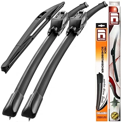 Afbeelding van Recambo Ruitenwisser voor en achter, compatibel met Opel Meriva B BJ 2010 2017 (set van 3: 700mm / 550mm 400mm)