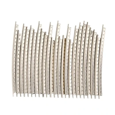 Afbeelding van Dilwe Guitar Fret Wires, 24pcs Copper Standard FretWire 2.2mm Width for Electric ¡&quot;
