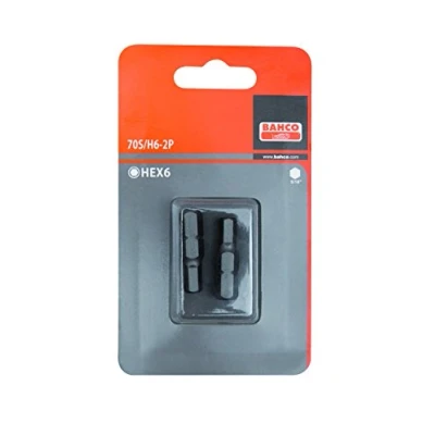 Afbeelding van Bahco 2xbits hex 6x30 mm 5 16 70S/H6 2P