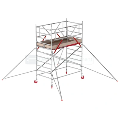Afbeelding van Rolsteiger Altrex RS TOWER 42 SafeQuick L190xB135 4.20m werkhoogte Houten platform