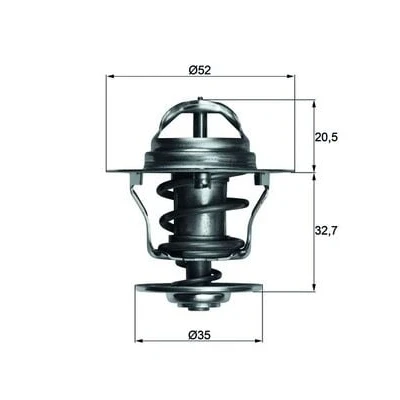 Afbeelding van Mahle Original Thermostaat TX 12 88D