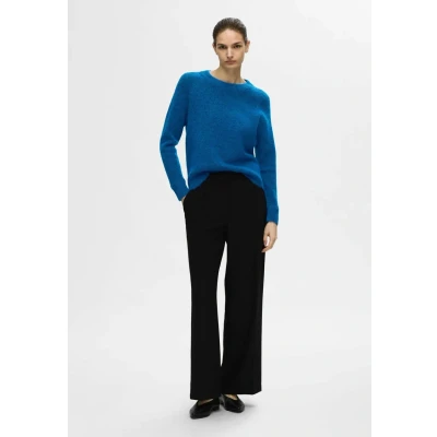 Afbeelding van Selected Femme LULU Oneck NOOS Trui, Dames, Maat: XS, Super sonic