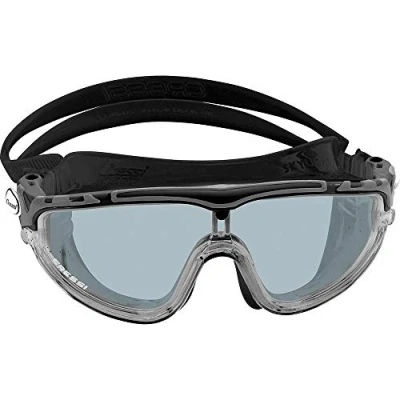 Afbeelding van Cressi Skylight Goggles Zwembril Zwemmasker Anti UV 180 graden weergave mist, standaard, zwart grijs