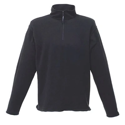Afbeelding van Grijze dunne fleece trui met halve rits merk Regatta maat M