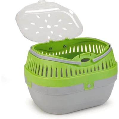 Afbeelding van BZ knaagdier reismand Travica Groen/Grijs 27x20 cm