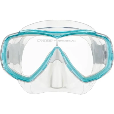 Afbeelding van Estrella Jr Txle Strap Mask Clear/Aquamarine