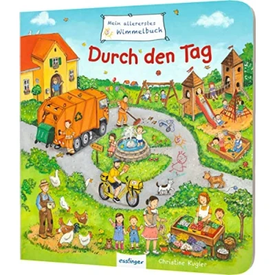 Afbeelding van Mein allererstes Wimmelbuch Durch den Tag