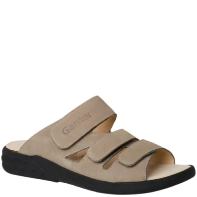 Afbeelding van Ganter Harry Pantoffels voor heren, taupe, 43 EU Weit