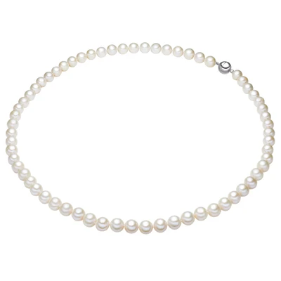 Afbeelding van Valero Pearls Halsketten Ketting, Dames, Maat: One Size, Silber weiss