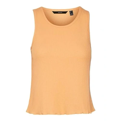Afbeelding van VERO MODA Dames Vmemma Tank Noos Top, Mock Oranje, S