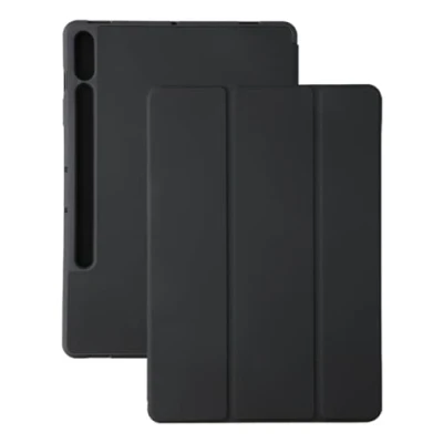 Afbeelding van 4smarts Etui Basic (Galaxy Tab S10+, Galaxy S9 FE+, S9+), Tablethoes, Zwart