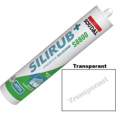 Afbeelding van Soudal Silirub+ S8800 Natuursteen Siliconenkit Transparant 300 ml 120993