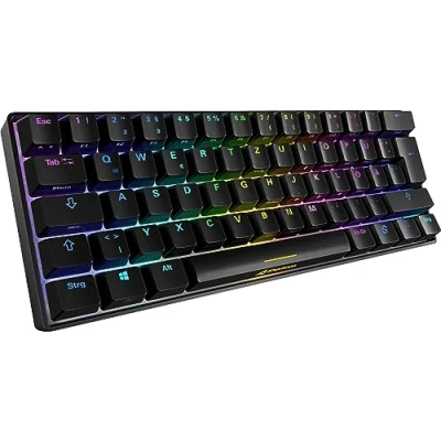 Afbeelding van Sharkoon Gaming keyboard Skiller SGK50S4 zwart bruin