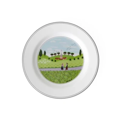 Afbeelding van Villeroy &amp; Boch Design Naif Gebaksbord Ontmoeting