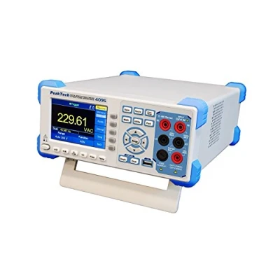 Afbeelding van Peaktech 4095 grafische tafelmultimeter TFT display datalogger LAN USB