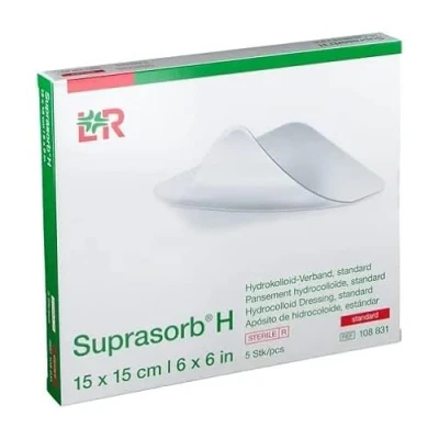 Afbeelding van Suprasorb H Hydrokolloid Standard 15 X 15cm, 5 stuks