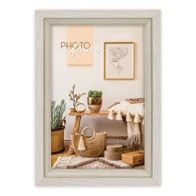 Afbeelding van ZEP Houten Fotolijst Zara B in grijs / bruin voor foto 10x15 cm VZ646B