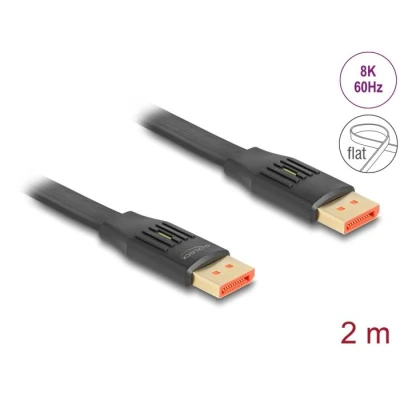 Afbeelding van DeLOCK 81006, 2 m, DisplayPort, Mannelijk, 7680 x 4320 Pixels