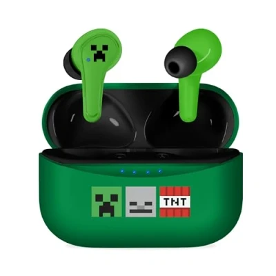Afbeelding van Minecraft TWS earpods oplaadcase touch control extra eartips
