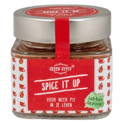Afbeelding van Green Gypsy Spices Spice it up kruidenmix (90 gr)
