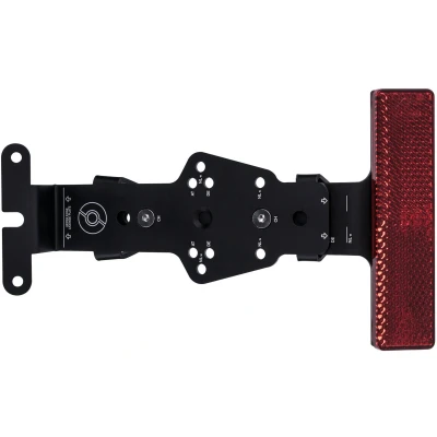 Afbeelding van SUPERNOVA Lic.plate bracket spernova l1e matt black