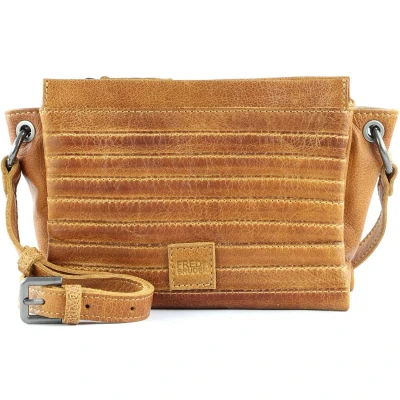 Afbeelding van FREDsBRUDER Leren Schoudertas Sky Crossbody Nectar Lichtbruin