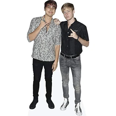 Afbeelding van Colby Brock And Sam Golbach (Duo) Mini Celebrity Knipsel