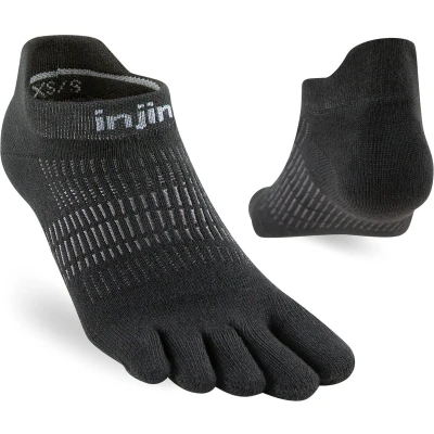 Afbeelding van Injinji Run No Show Lightweight 2.0 Dames Hardloopsokken Black 37 40