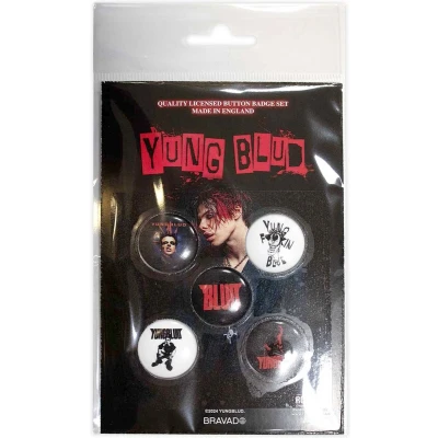 Afbeelding van Yungblud Logos Button 5 pack