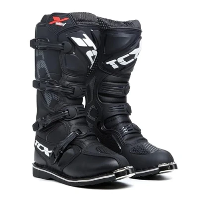 Afbeelding van TCX Motorcross boot voor heren, Enduro laars, off road laars met microvezel bovenwerk en Goodyear constructie zool, zwart