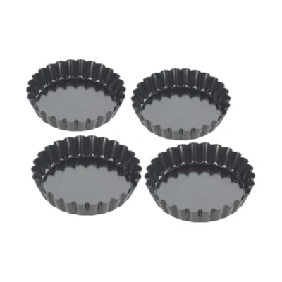 Afbeelding van Tala Mini Taartvorm, Set van 4 Stuks, 10 cm Performance
