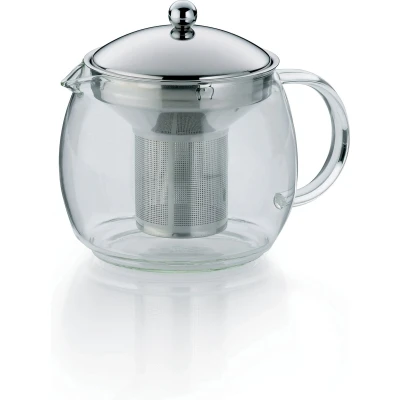 Afbeelding van Theepot Kela Cylon met Filter Transparant 1,2L