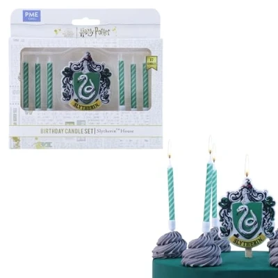 Afbeelding van PME Harry Potter Verjaardagskaars Set van 7, Zwadderich