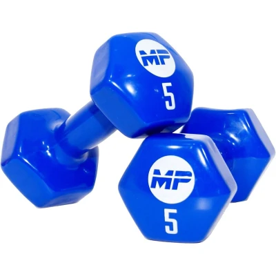 Afbeelding van Vinyl dumbbells MP920 2 x 5 kg