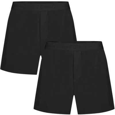 Afbeelding van Bamboo Basics wijde boxershort Kay met bamboe (set van 2)