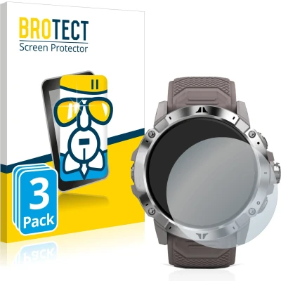 Afbeelding van BROTECT Screenprotector voor Coros Vertix 2 Folie Beschermfolie Beschermglas transparant (3 Stuks)