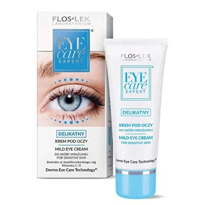 Afbeelding van Floslek, Oogzorg, Gentle Cream (Crème, 30 ml, Dag + Nacht)