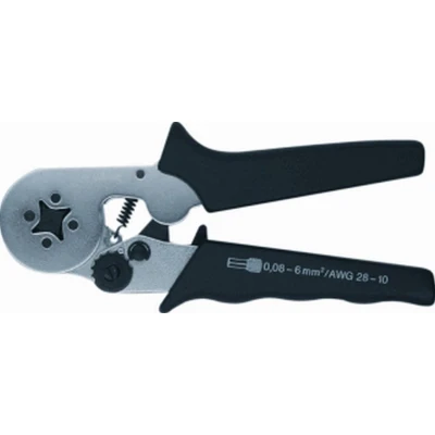Afbeelding van Klemko sperkrimptang adereindhulzen 0 08 6 mm2 vierkant persing 900014