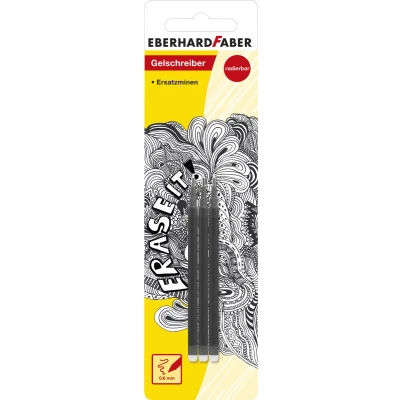 Afbeelding van 10x Rollervulling Eberhard Faber zwart