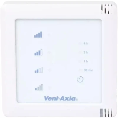 Afbeelding van Vent Axia Multihome SSU RZ 4 standenschakelaar draadloos 230V ZWART