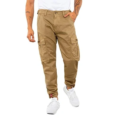 Afbeelding van Alpha Industries Heren Squad Pant Vrijetijdspantalon Khaki