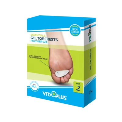 Afbeelding van Vitaplus Essentials Gel Toe Crests Polymer maat M/L 2ST