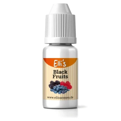Afbeelding van Ellis Aromen Black Fruits levensmiddelaroma vloeibaar voor levensmiddelen en vloeistoffen, het bakken, koken, zoals pap kwark caloriearm
