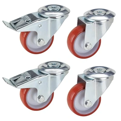 Afbeelding van dörner + helmer Zwenkwiel Wieldiameter: 80 mm Draagvermogen (max.): 300 kg 4 stuk(s)