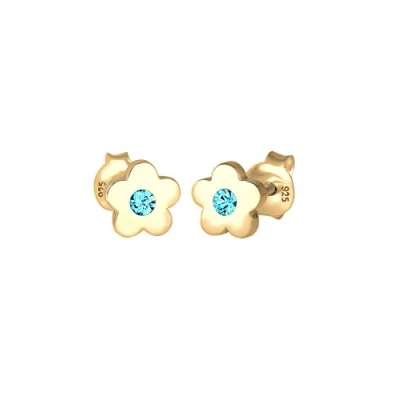 Afbeelding van Elli Flower Oorbellen goldcoloured voor kinderen, Maat: One Size, Gold coloured