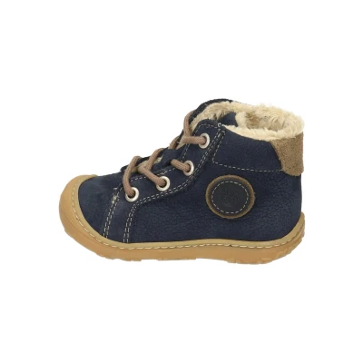 Afbeelding van Pepino Georgie Veterboots voor kinderen, Maat: 21, See Leer